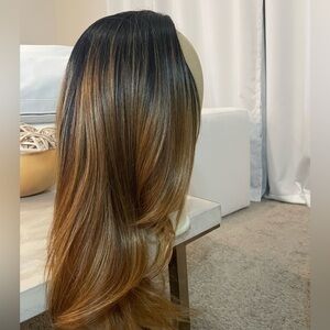 Sensational premium fiber Half wig. T27